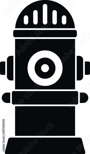 Fire hydrant icon symbolizing water access and fire extinguishing equipment