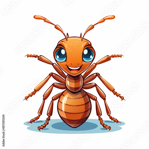 Ameise - Cartoon Comic Stil