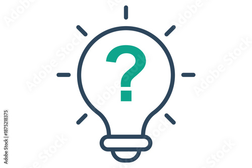 Curiosity icon. line icon style. icon related to research. creativity elements vector illustration