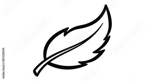 Black vector illustration of a cartoon fish silhouette designed as a tribal tattoo symbol and nature icon for animal logo art