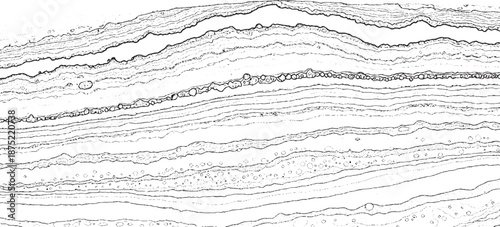 Abstract geological strata layers texture background.