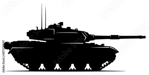 a silhouette of a tank on a , black, silhouette, tank, against transparent background