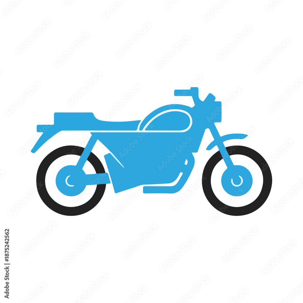 Obraz premium motorcycle vector illustration