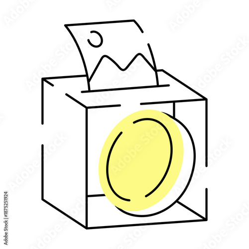 A hand drawn style illustration showing tokenization