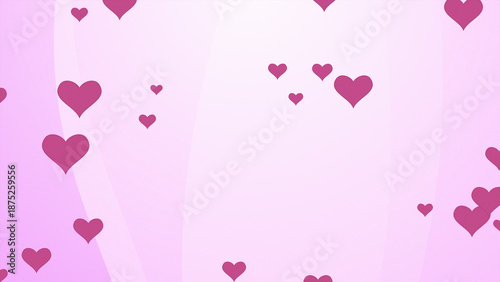 pink hearts background