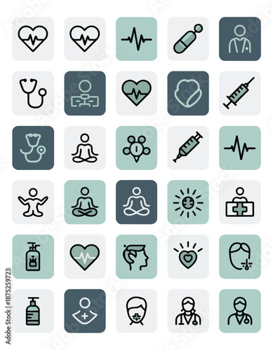 Medical healthcare cross symbol icon vector illustration