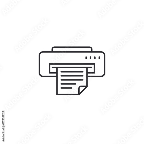 Modern Printer with Document Printing Technology for Office or Business Use