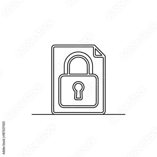 Secure Lock and Data Privacy Concept for Digital Security Awareness