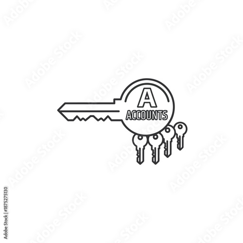 Secure Key with Digital Accounts Concept for Data Protection and Privacy