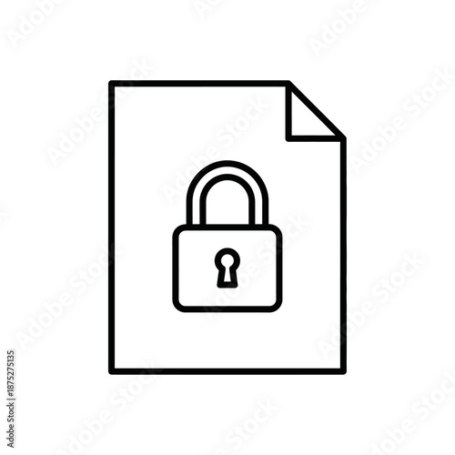 Secure Lock and Digital Security Concept for Data Protection and Privacy