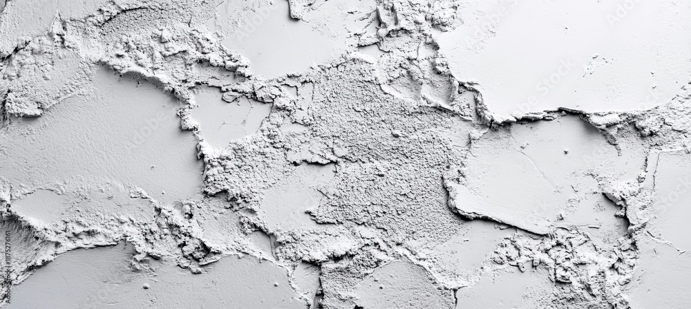 Obraz premium Elegant Light Textured Plaster Art Layer Backdrop with Stylish Concrete Stone Material Surface