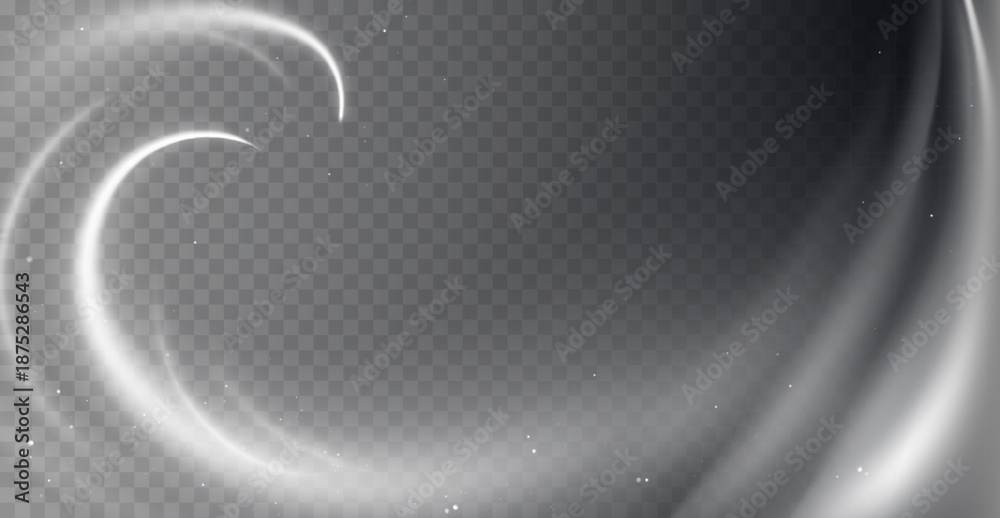 Fototapeta premium Snow ice swirl 