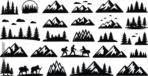 Mountain Hiking Forest Adventure Set