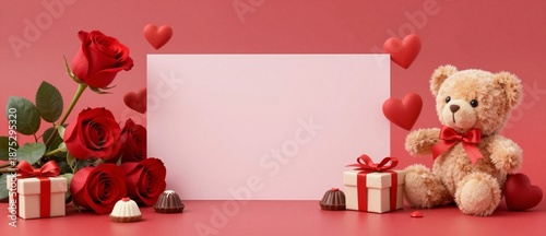 teddy bear and gift