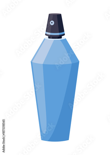 Cartoon perfume bottle, scented water and perfumes retro packaging. Fashion vintage bottle, decorative girly cosmetics flat decent vector