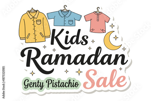 Kids ramadan sale - gently pistachio