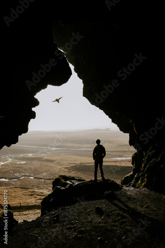 Cave in Iceland