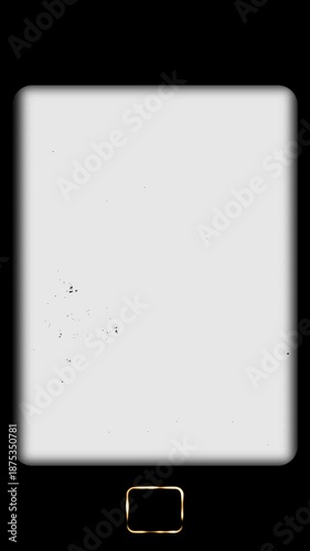 Grungy 4K Old Movie Border 35mm with Heavy Dust, Hairs and Vertical Lines