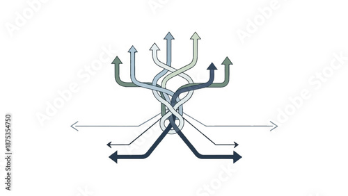 Decision Paralysis in Business Strategy and Management Concept

