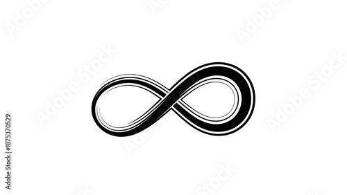 Infinity symbol, representing endless possibilities and infinite loops.