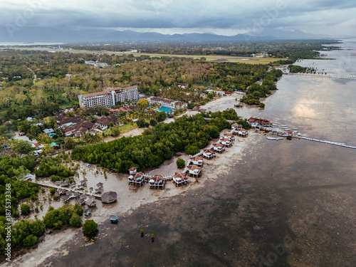 Wallpaper Mural Scenic view of Puerto Princesa, Palawan, highlighting lush tropical landscapes, clear coastal waters, and the natural beauty of this peaceful island city Torontodigital.ca