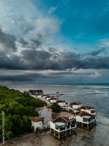Wallpaper Mural Scenic view of Puerto Princesa, Palawan, highlighting lush tropical landscapes, clear coastal waters, and the natural beauty of this peaceful island city Torontodigital.ca