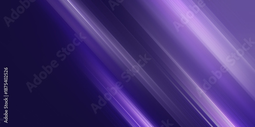 Принти на полотні Purple glow speed lines, colorful light trails, stripes