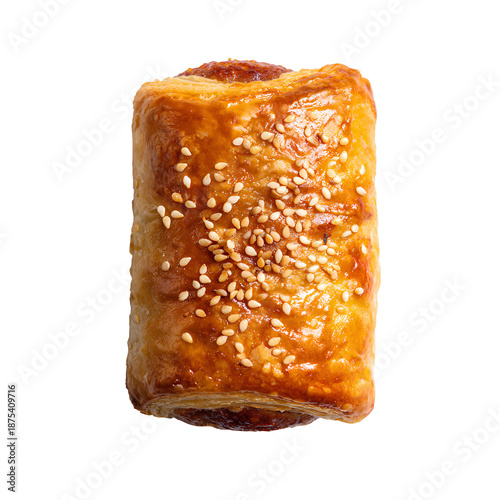 pastry on transparent