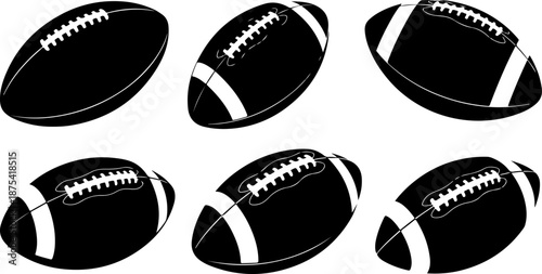 American Football Icon Set