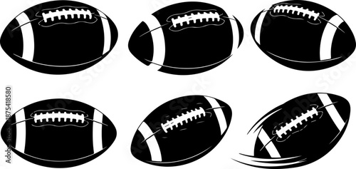 American Football Icon Set
