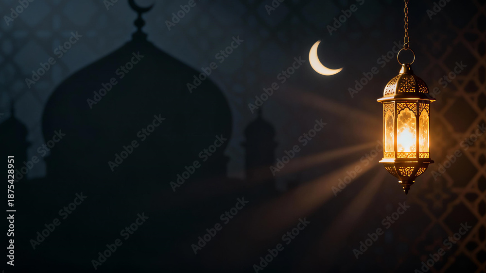 Fototapeta premium lantern in the night