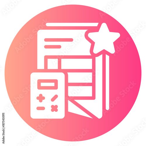 star gradient icon