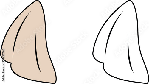 hang and laundry icon set with clothes, towels, blankets, and household fabrics, vector illustration for bathroom, kitchen, hotel, and domestic hygiene design.