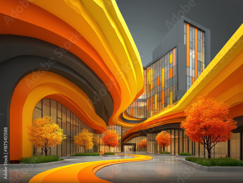 3D hospital interior design