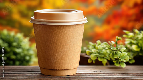 A paper cup of take away co...
