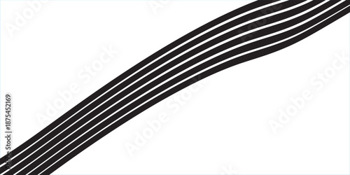 Geometric Abstract Decorative line wave Background. optical art illusion. perspective line stripes with 3d dimensional effect