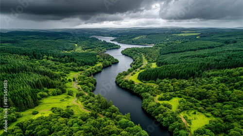 Kielder water reservoir and...