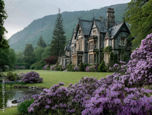 The historic Muckross House...
