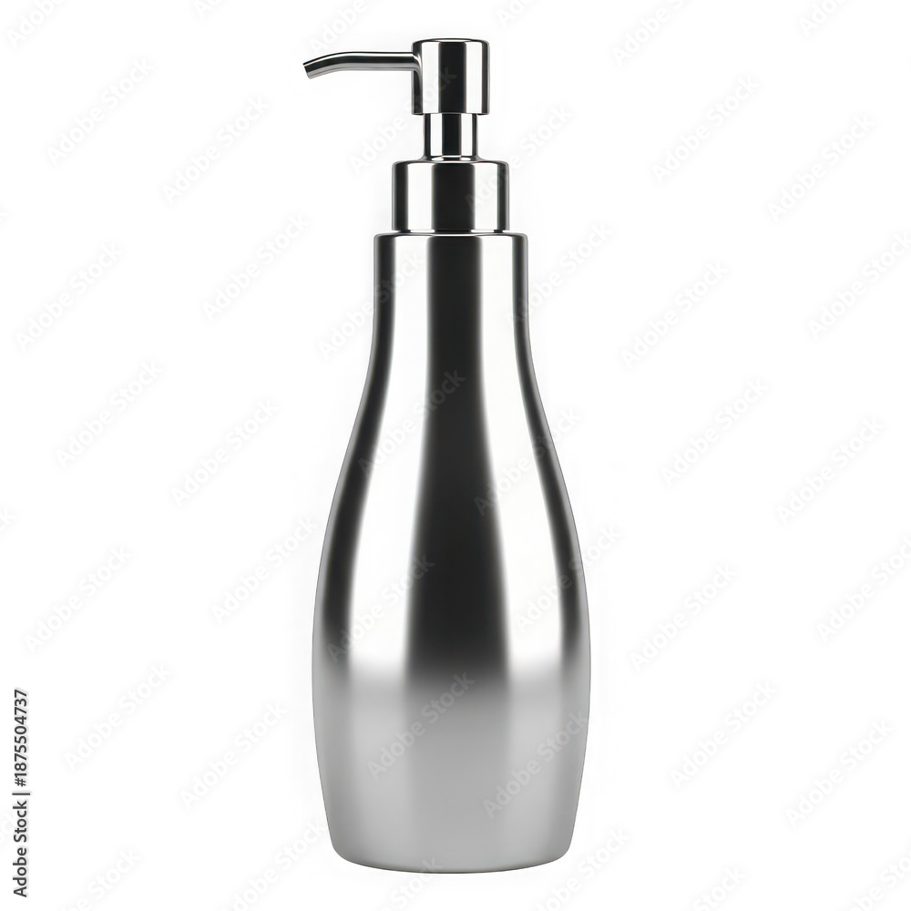 Fototapeta premium Modern soap dispenser isolated on transparent background isolated on transparent background