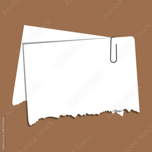 Realistic 3d Detailed Investigation Board or Detective Map with Pinned Paper and Note. Vector illustration of Plan Work. Brown background