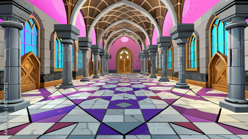 interior of the church