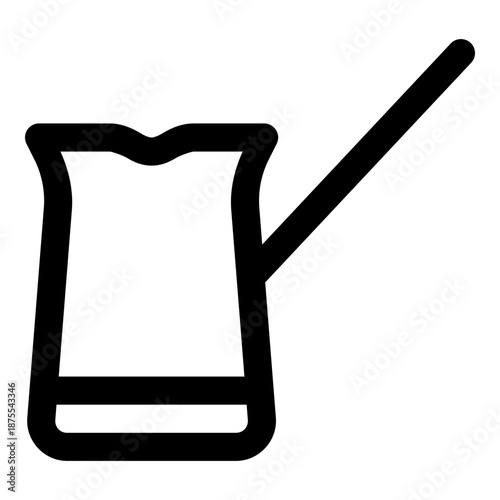 turkish coffee pot icon