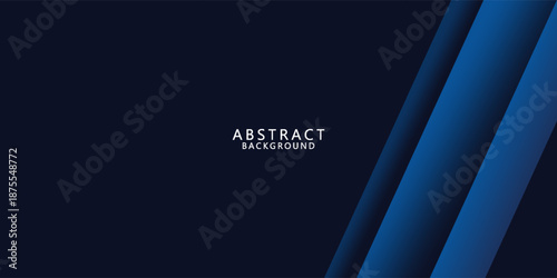 Wallpaper Mural Dark blue modern business abstract background. Vector illustration design for presentation, banner, cover, web, flyer, card, poster, wallpaper, texture, slide, magazine, and powerpoint Torontodigital.ca