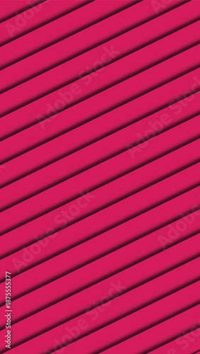 Pink Cross Ribbed Lines Vector Background with Smooth Glass Texture and Modern Minimal Design