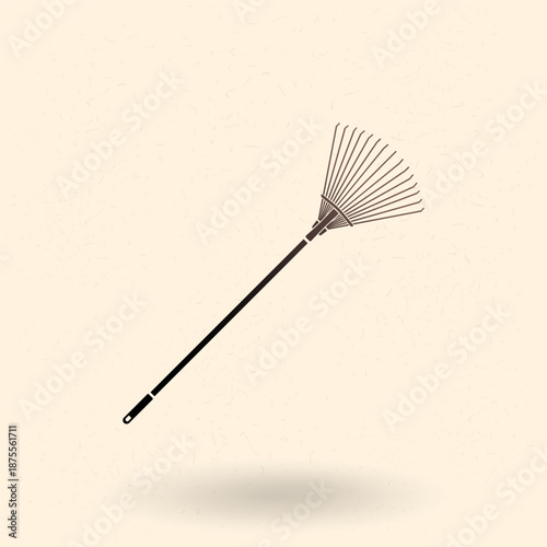 Vector Basic Icon of Fan Rake