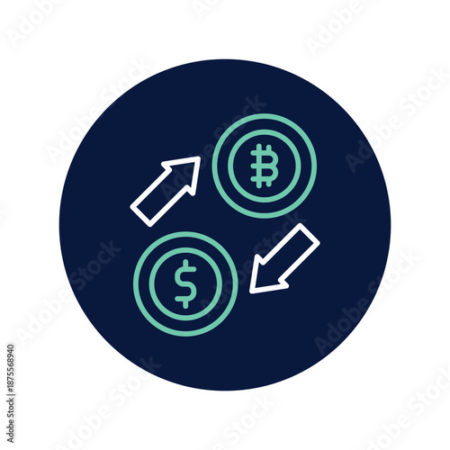 Currency Converter vector, pixel perfect, illustrator file 
