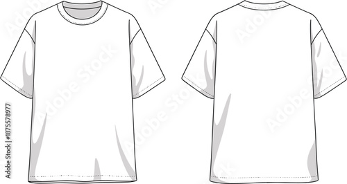 Professional business team collaborating on digital project with data charts and financial analytics in modern flat vector style for corporate.