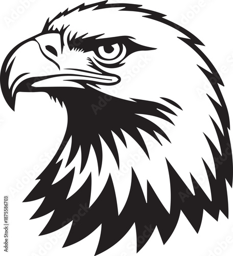 head of eagle eagle, bird, vector, animal, head, tattoo, cartoon,