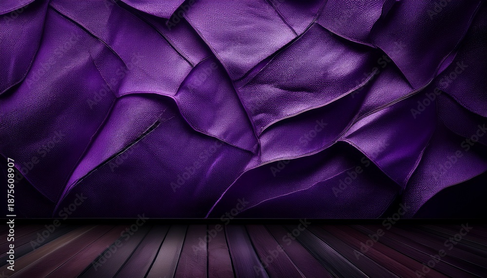 Obraz premium Dark Purple Textured Background Powerpoint Slides