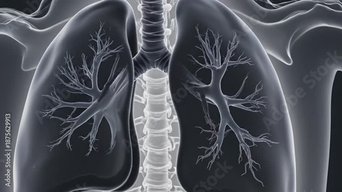 Scientific Medical Animation: Cardiac Sarcoma and Lung Metastasis